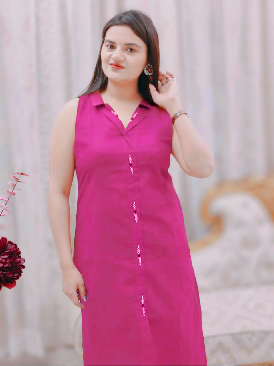 KDJ Beautiful Kurta & Plazo - L-40