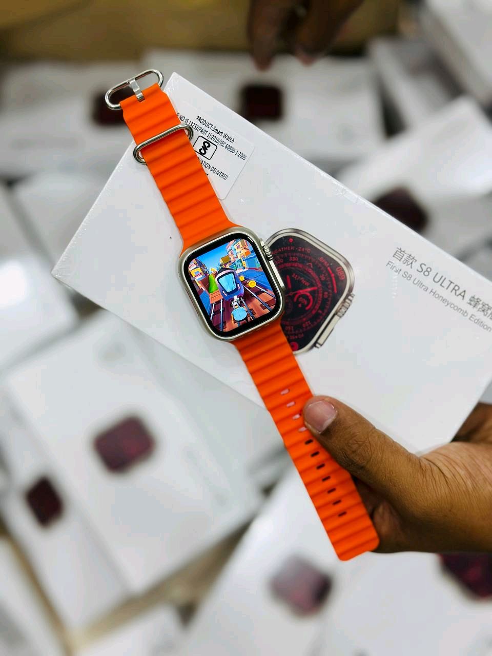  INDIASERIES 8 ULTRA 4G WATCH 