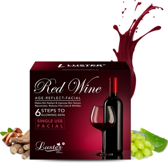 Luster Wine Age Reflect Facial Kit 