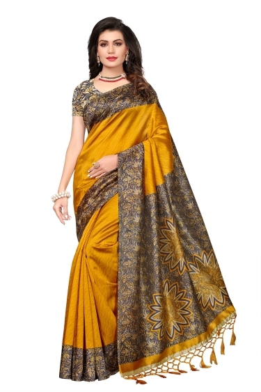 Printed Daily Wear Art Silk Saree 