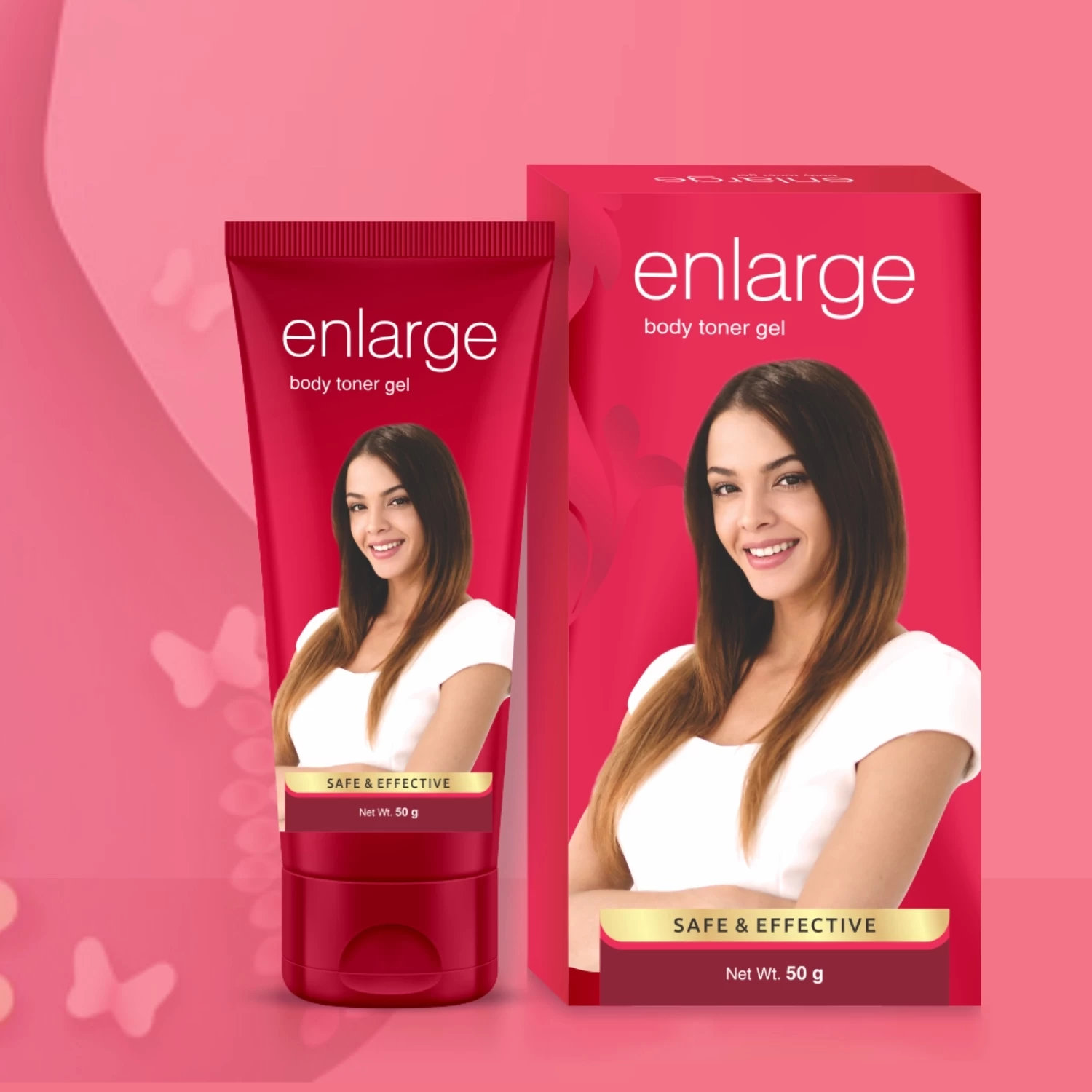 Enlarge Body Toner Gel For Increase Breast Size 50g