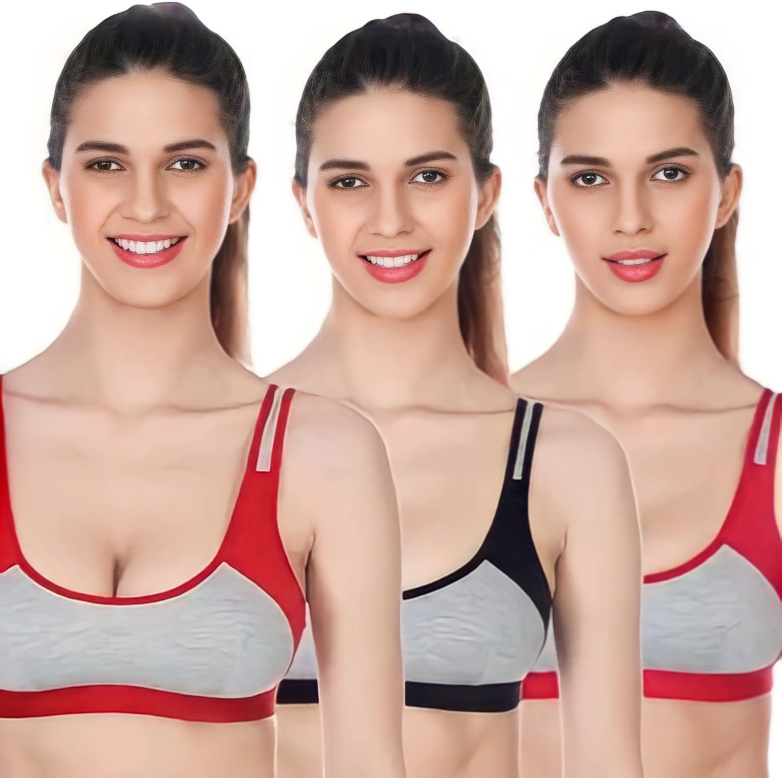 Comfy Women Bra Pack Of 3 - 36