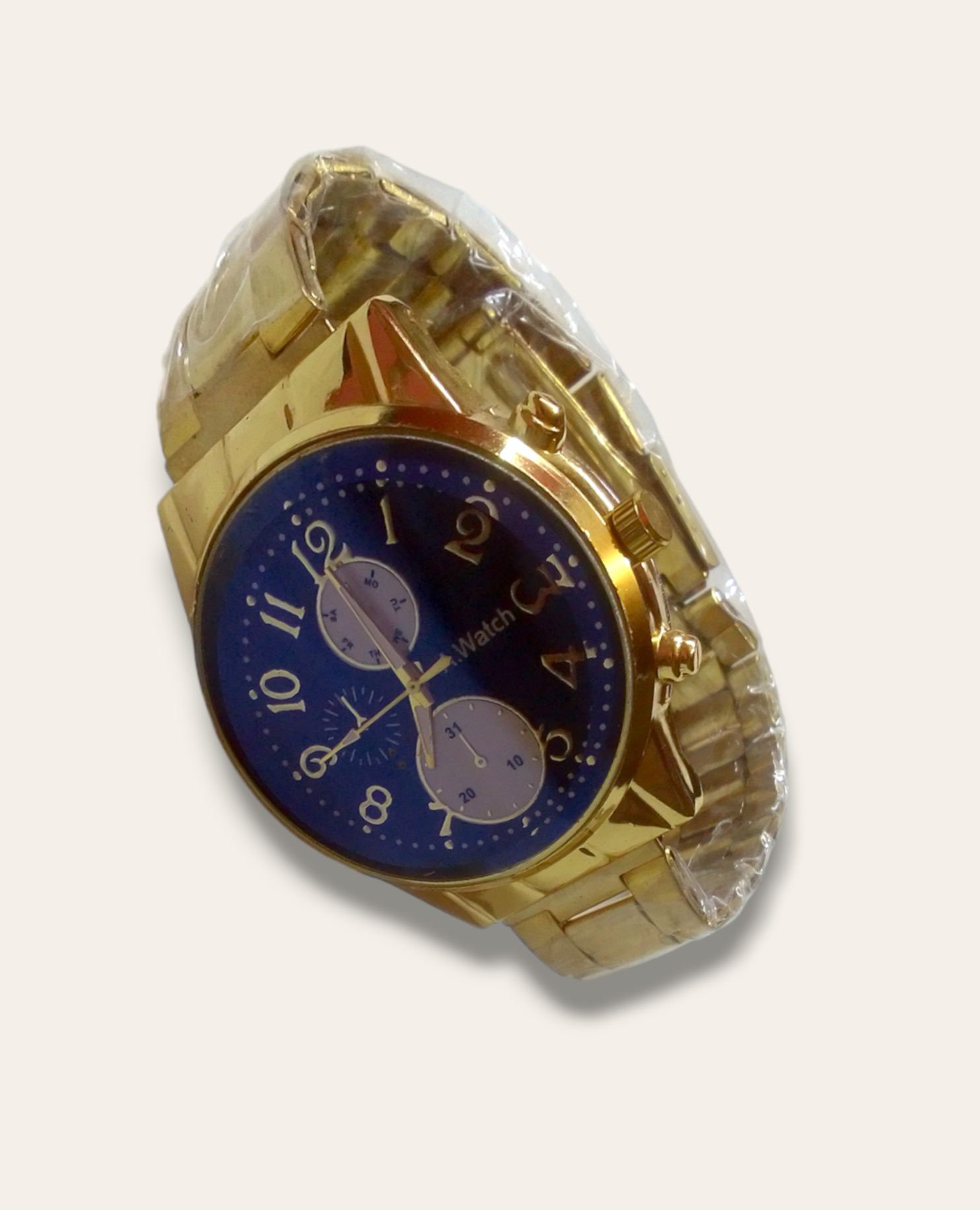 A-watch For Men 626-gold Color Analog Watch  - Golden Tainoi, All, Men's Watch