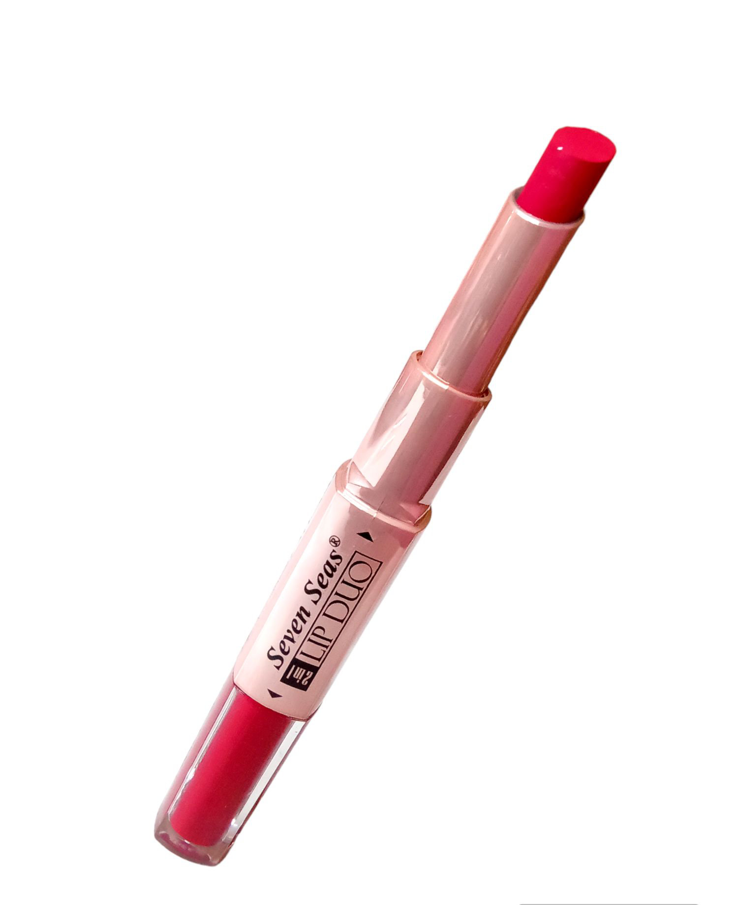 Seven Seas Pro Beauty Two In One Lipstick +Liquid Lipstick  - Red Orange