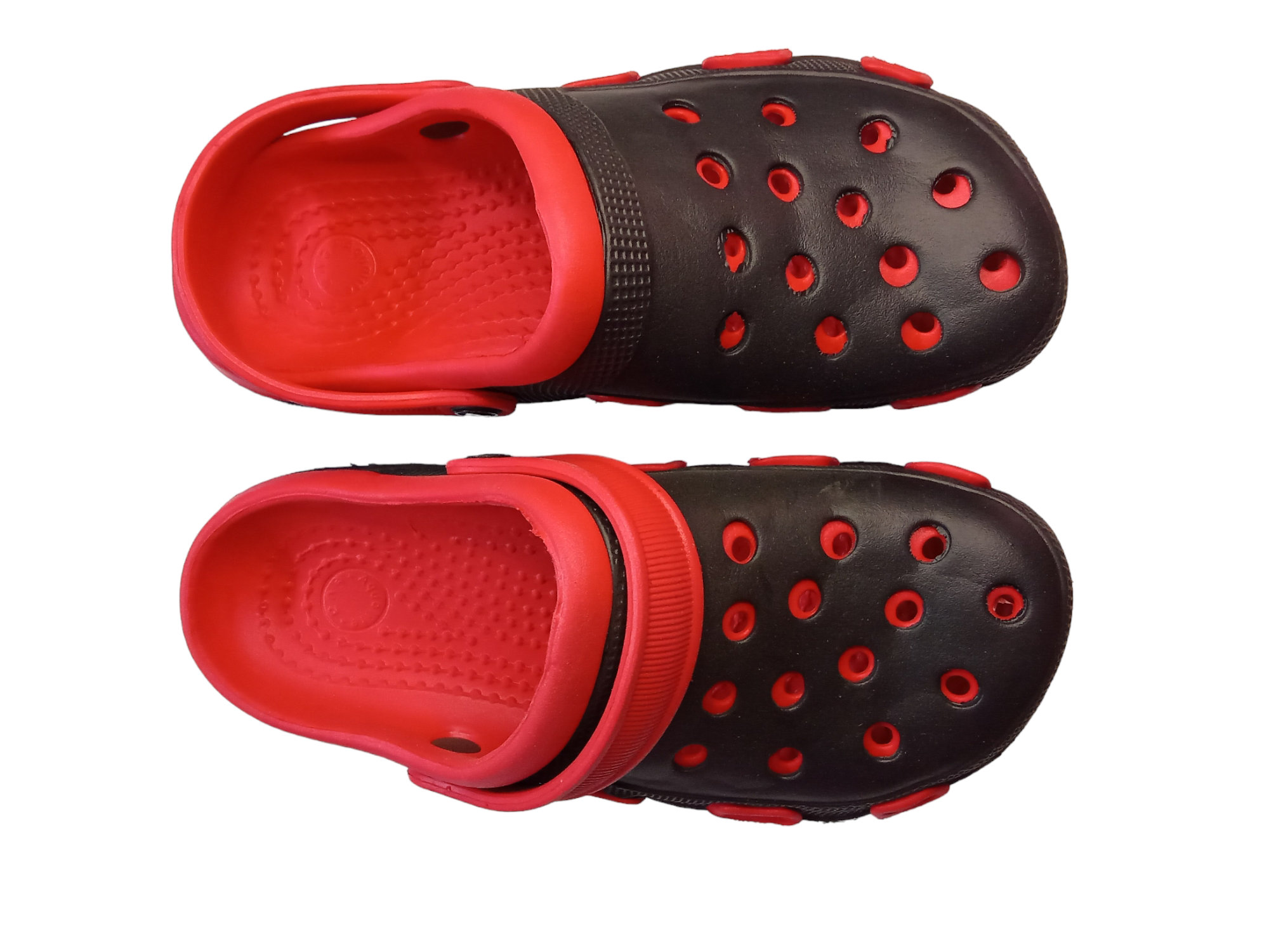 Aqualite Half Shoes Black And Red Combo For Men's, Boy's  - Black, 8, Half Shoes