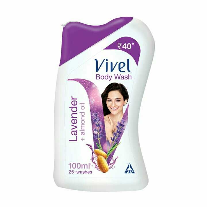 Vivel body Wash 100ml Vivel Lavender Almond Oil Body Wash, 100ml