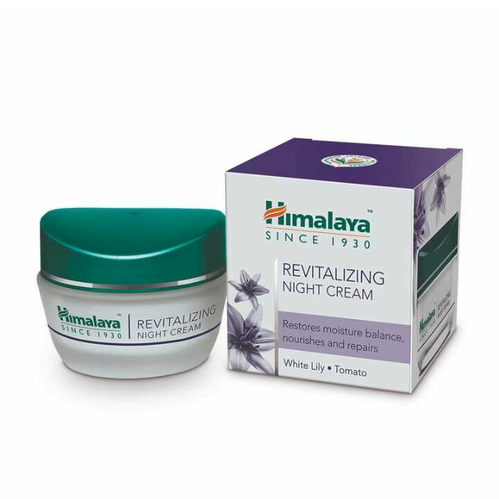 Himalaya Herbals Revitalizing Night Cream, 50g