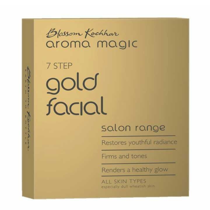 Aroma Magic Gold Facial Kit -Single Use, Natural, 5.43 g