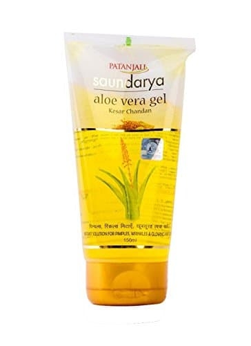 Patanjali Saundarya Aloe Vera Gel Kesar Chandan 75ml