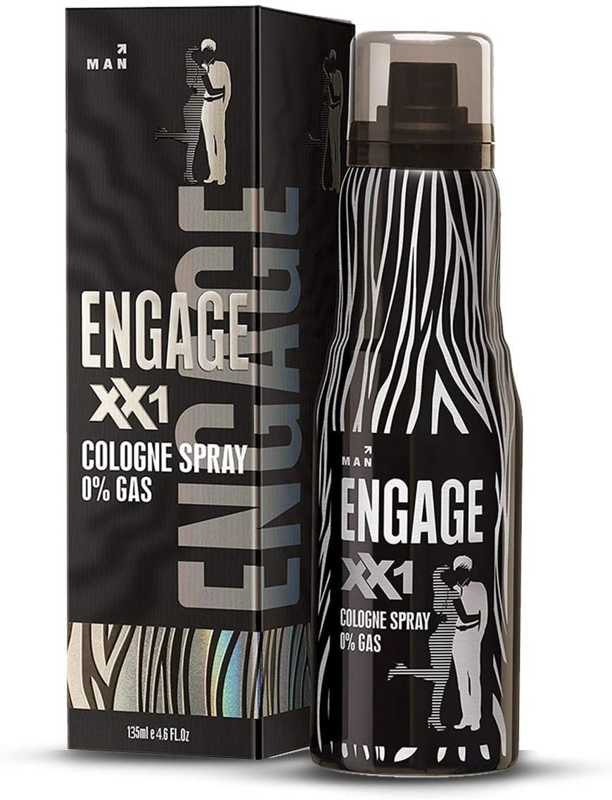 Engage Xx1 Engage XX1 Cologne No Gas Perfume for Men, Citrus and Spicy, Skin Friendly, 135ml