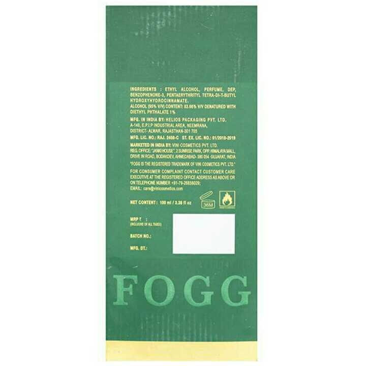 Fogg Scent Intensio For Men, 100ml