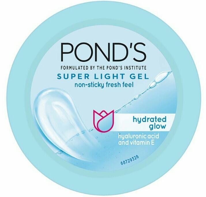 Ponds super Light Gel  POND'S Super Light Gel Face Moisturiser with Hyaluronic Acid and Vitamin E ,26g