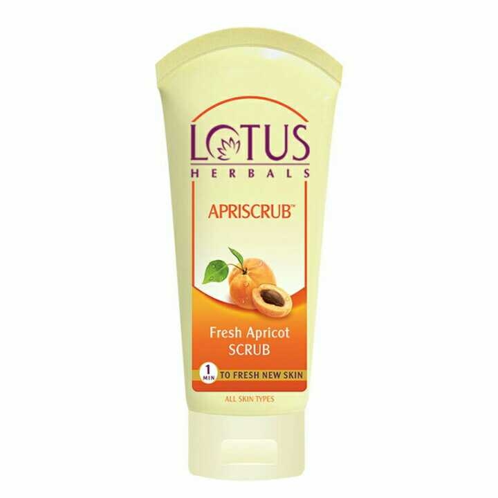 LOTUS HERBALS Herbals Fresh Apricot Scrub LOTUS Herbals Fresh Apricot Scrub 180gm