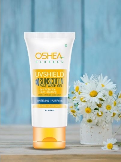 Oshea Uvshield Sunscreen Face Wash Gel ,120ml