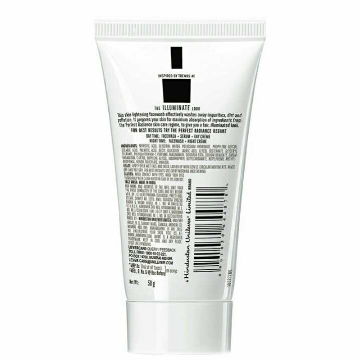 Lakmé Perfect Radiance Skin Lightening Face Wash (50 g)