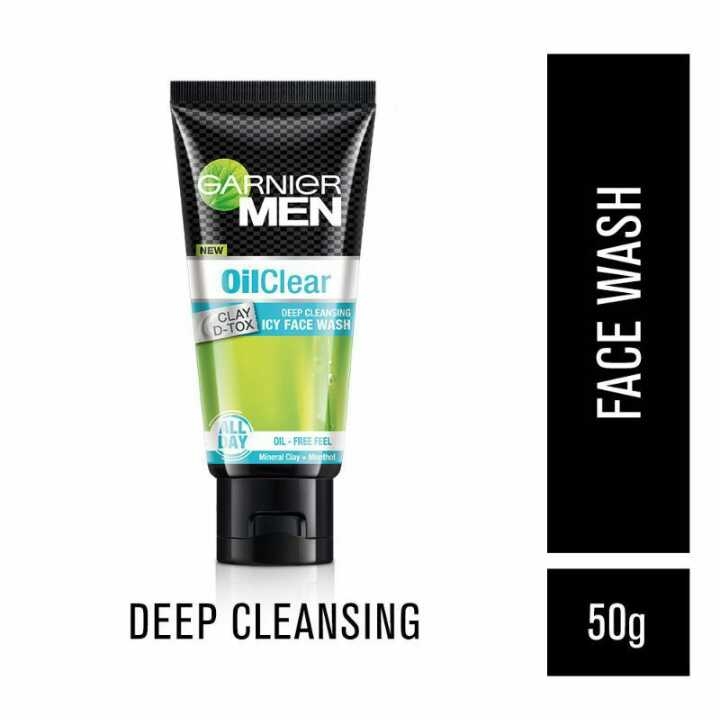 Garnier Men Oil Clear Face Wash 50gm