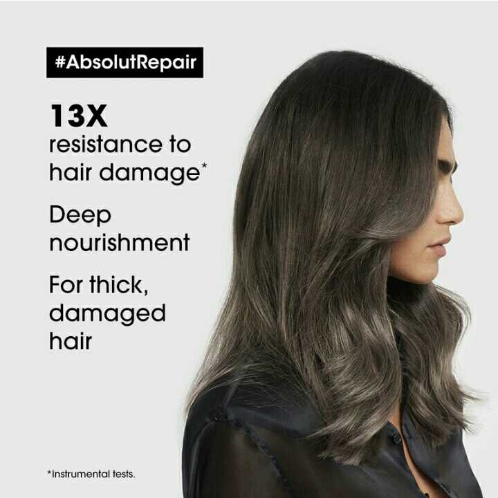 Loreal  Professionnel Serie Expert Absolut Repair Shampoo | for Dry and Damaged Hair| Provides Deep Conditioning & Strength | with Gold Quinoa & Wheat Protein Loreal Professionnel Serie Expert Absolut Repair Shampoo | for Dry and Damaged Hair| Provides Deep Conditioning & Strength | with Gold Quinoa & Wheat Protein,300ml