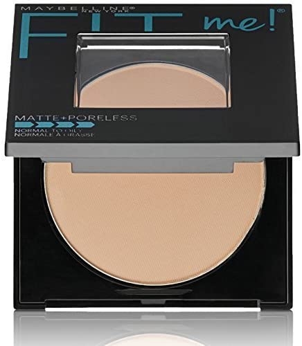 Maybelline New York Fit ME Matte Poreless Powder, 222 True Beige, 8.5g