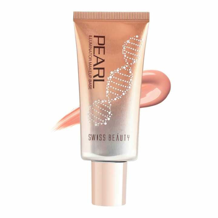 Swiss Beauty Foundation Pearl Illuminator, Face MakeUp, Silver-Pink,(2) 35g