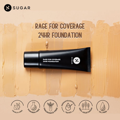 SUGAR Rage For Coverage 24hr Foundation - 20 Galao (25ml)