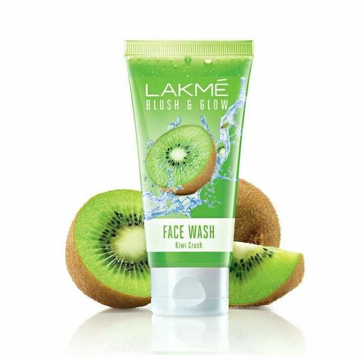 Lakme Kiwi Face Wash 100gm Lakme Blush & Glow Kiwi Freshness Gel Face Wash, 100gm