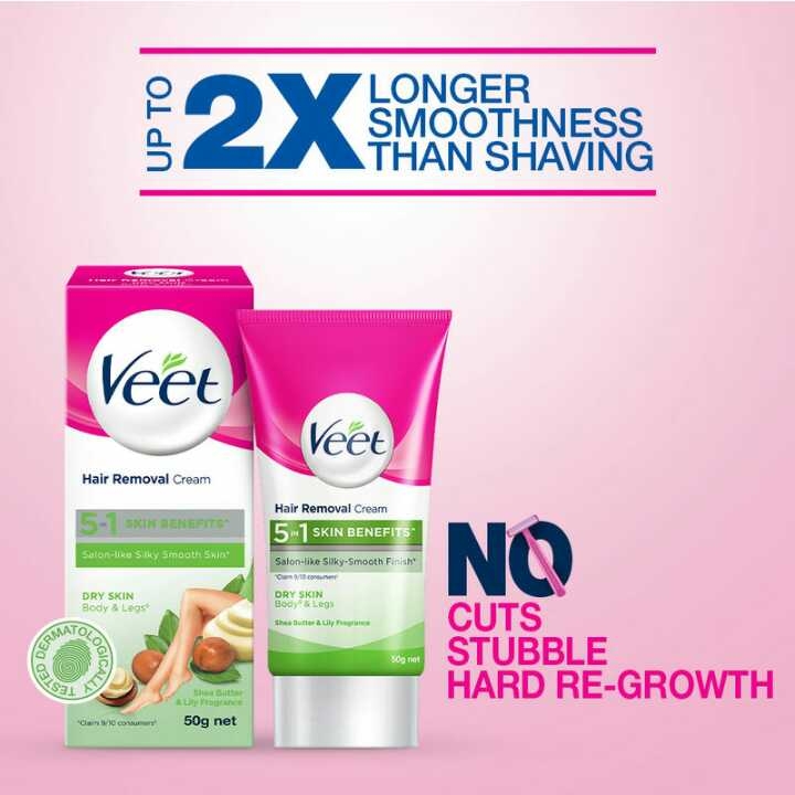 Veet Hair Removal Cream for Dry Skin 30gm  Veet Hair Removal Cream for Dry Skin 30 gm 