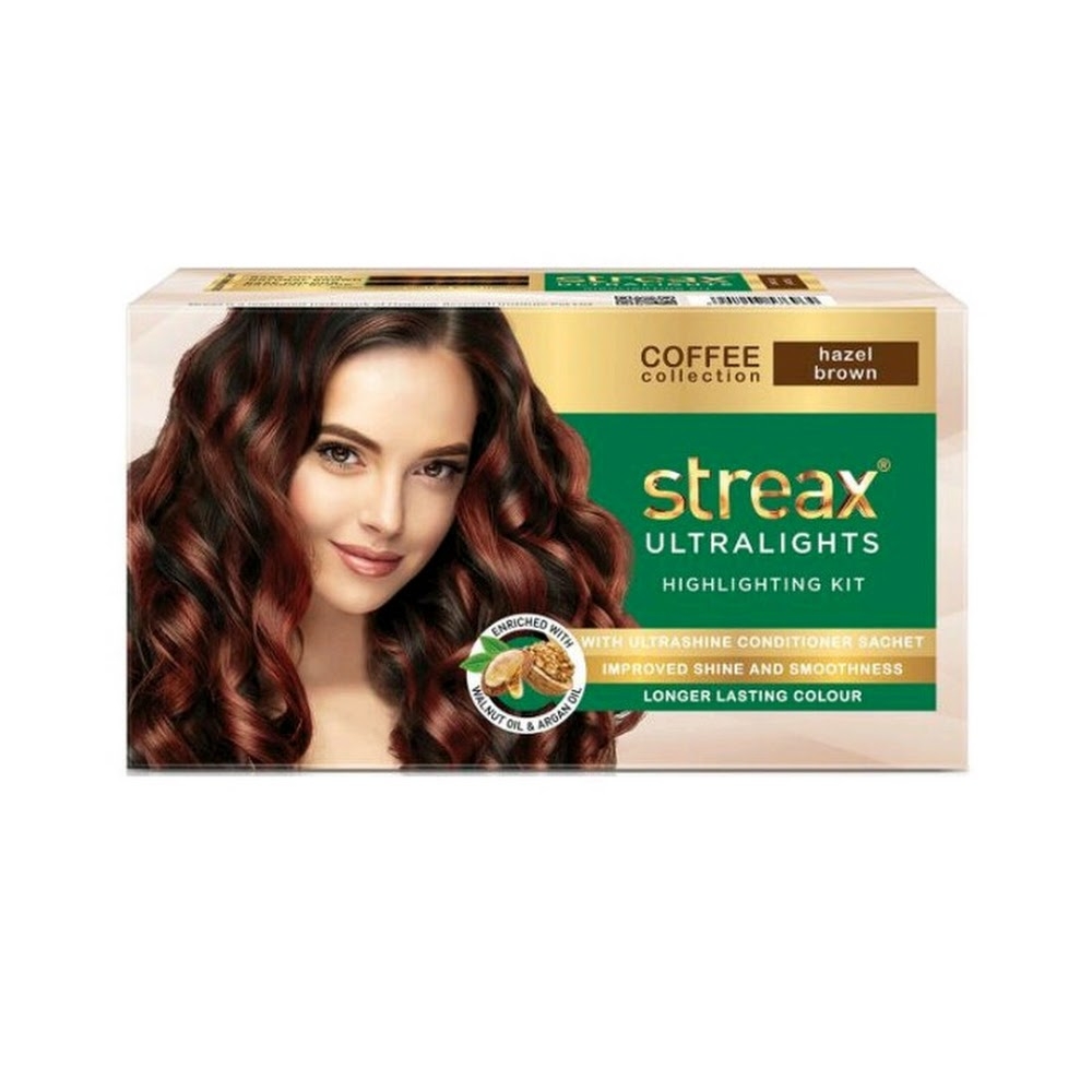 streax coffe collection ultralight highlighting - hazel brown