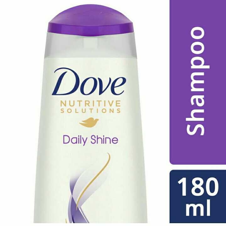 Dove Shampoo  DOVE Daily Shine Shampoo (180 ml)