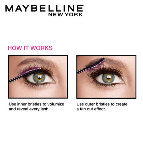 Maybelline New York Lash Sensational Waterproof Mascara Black(10ml)