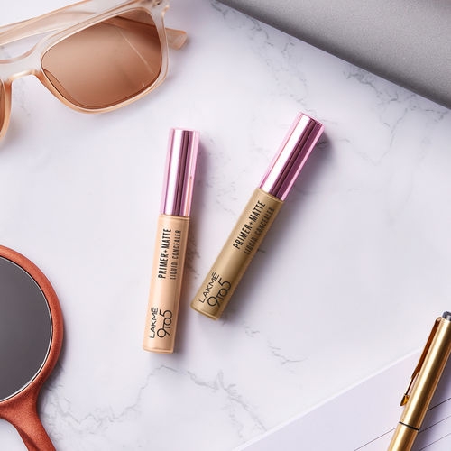 Lakme 9to5 Primer + Matte Liquid Concealer - 20 Nude