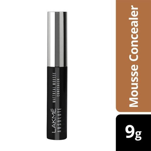 Lakme Absolute Mattreal Mousse Concealer - 06 Walnut