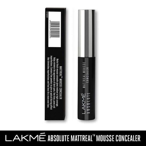 Lakme Absolute Mattreal Mousse Concealer - 06 Walnut