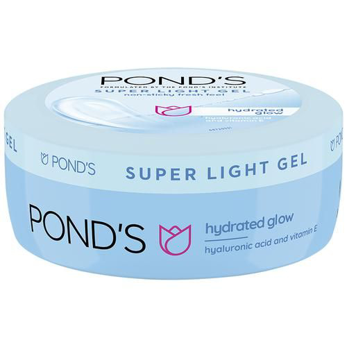 Ponds Super Light Gel Moisturiser For Glowing Skin, 100 ml