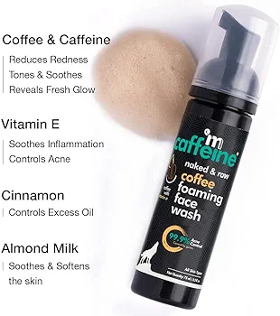 Macaffine mCaffeine Coffee Foaming Face Wash 75ml 