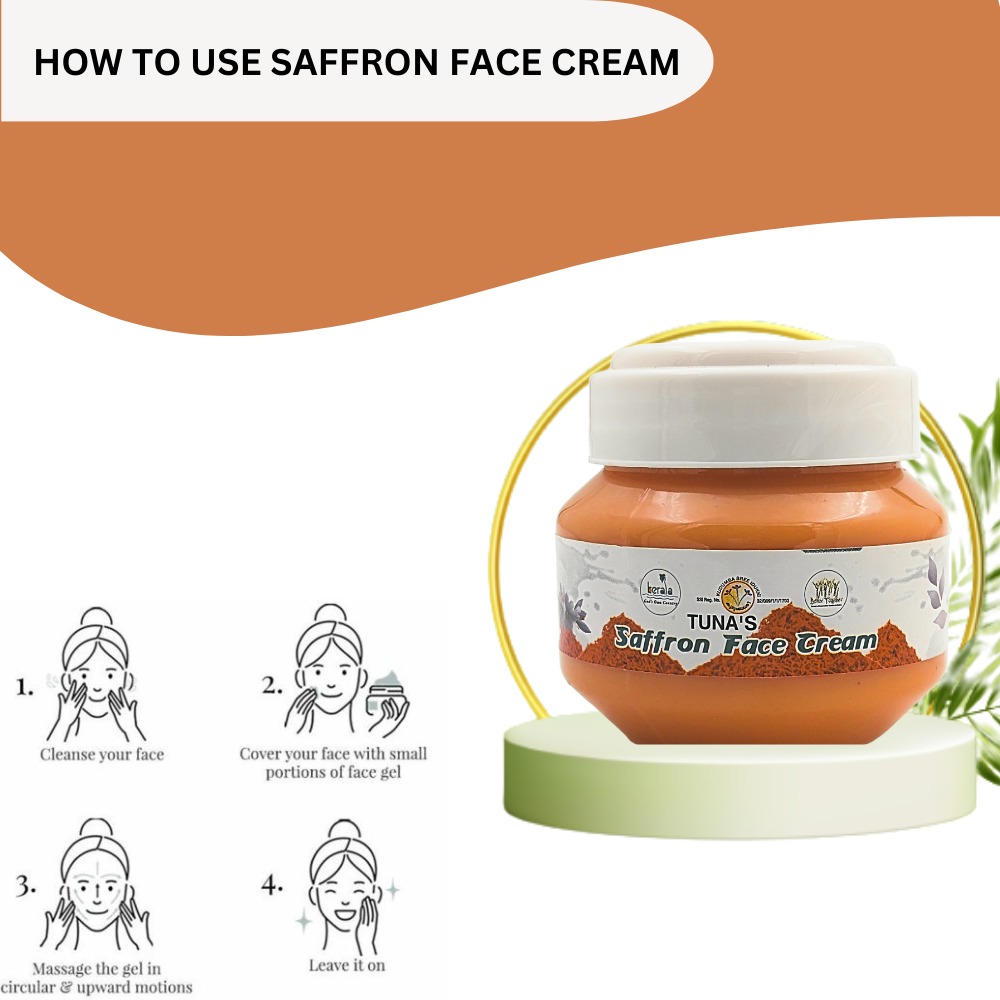 Tuna's® Saffron Face Cream - 100gm