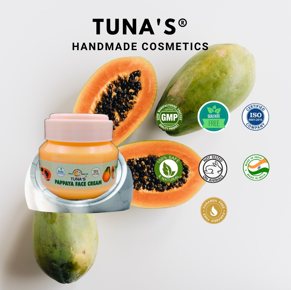 Tuna's® Tunas Papaya Face Cream - 100gm