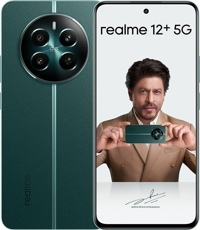 realme 12+ 5G (Pioneer Green, 8GB RAM, 128GB Storage) - pioneer green, 8GB-128GB