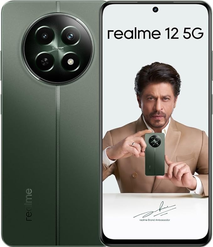 realme 12+ 5G (Black, 8GB RAM, 256GB Storage) - Black, 8GB-256GB