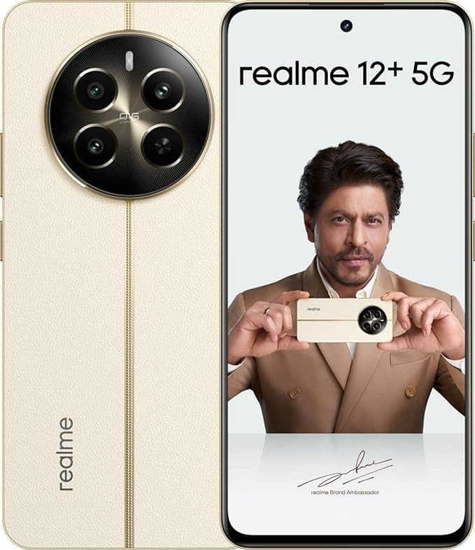 realme 12+ 5G (Navigator Beige, 8GB RAM, 128GB Storage) - Navigator Beige, 8GB-128GB