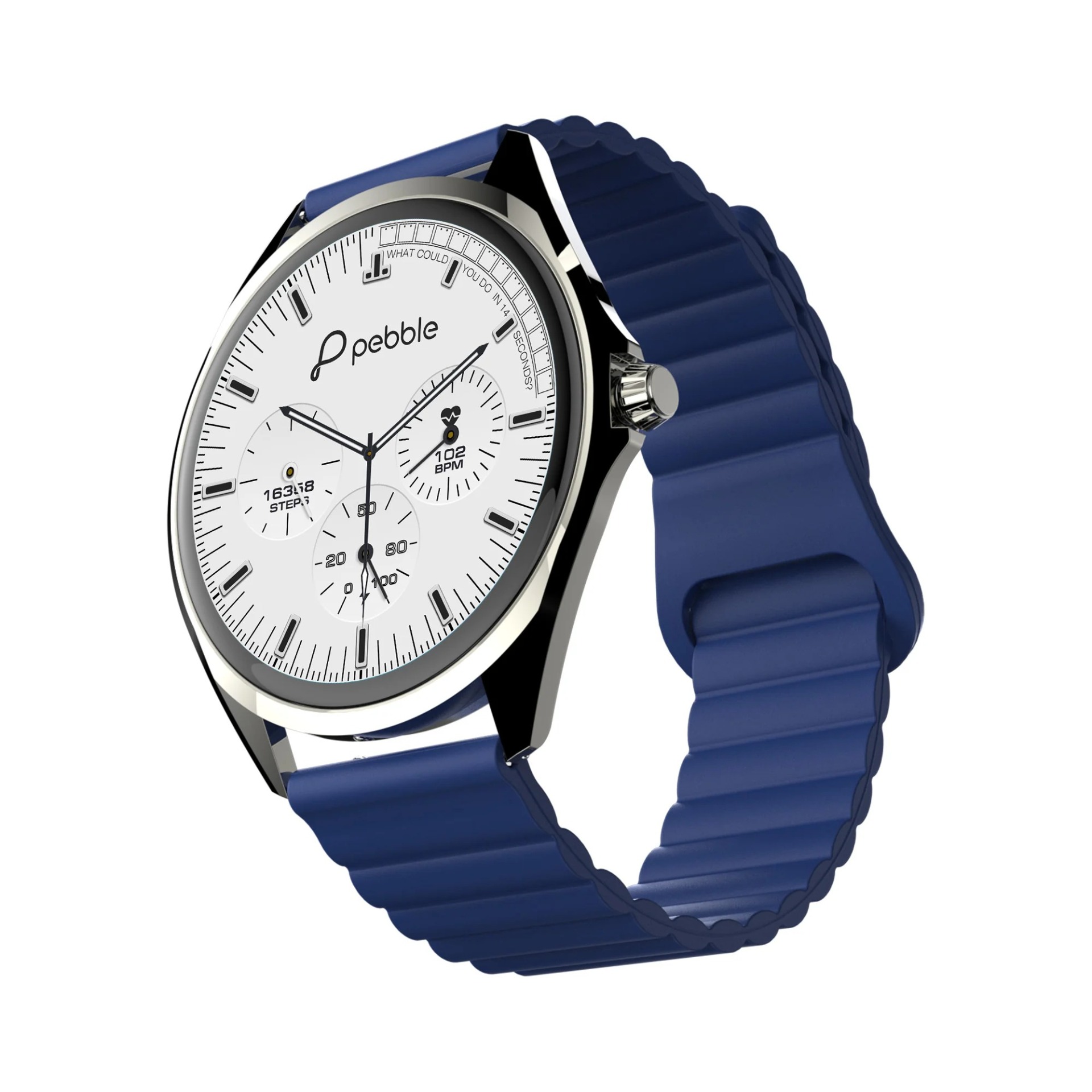 Pebble Royale Smartwatch - Cobalt Blue