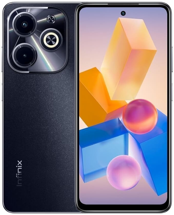 Infinix Hot 40i, horizon gold(8GB, 256GB) - Black, 8GB-256GB