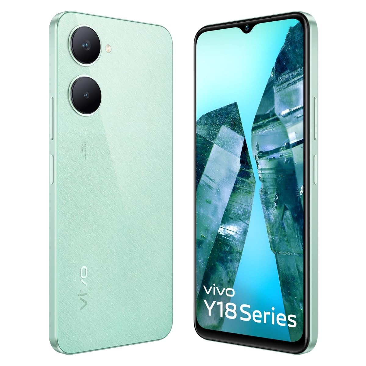 vivo Y18 (Gem Green, 4GB RAM, 64GB Storage)  - Gem Green, 4GB-64GB