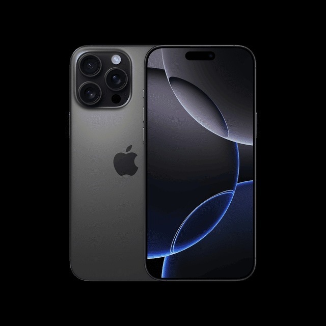 Global ) Apple iPhone 16 Pro Max (256GB, Black Titanium)