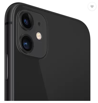 APPLE iPhone 11 (Black, 128 GB) - Black, 128 GB