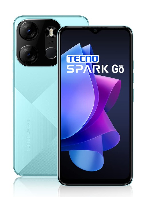 Tecno Spark Go 2023 (UYUNI BLUE, 64 GB)  (3 GB RAM) - uyuni blue, 3GB-64GB