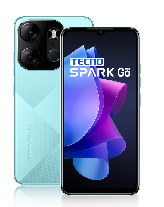 Tecno Spark Go 2023 (Uyuni Blue, 64 GB)  (4 GB RAM) - uyuni blue, 4GB-64GB
