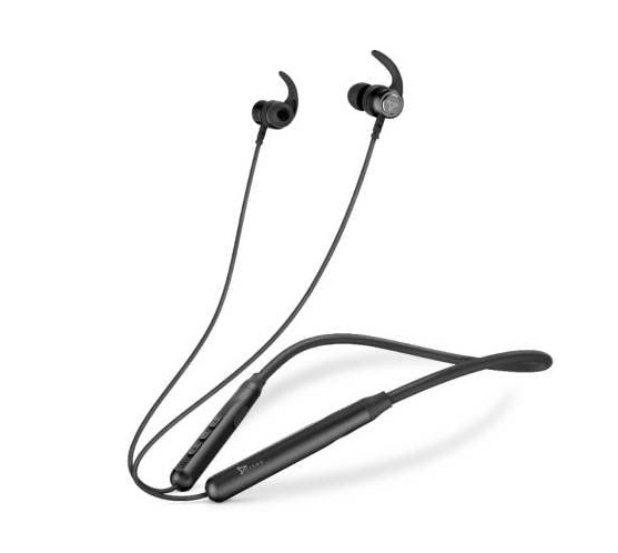 Syska he4500 Bluetooth Headset  (Black, In the Ear)