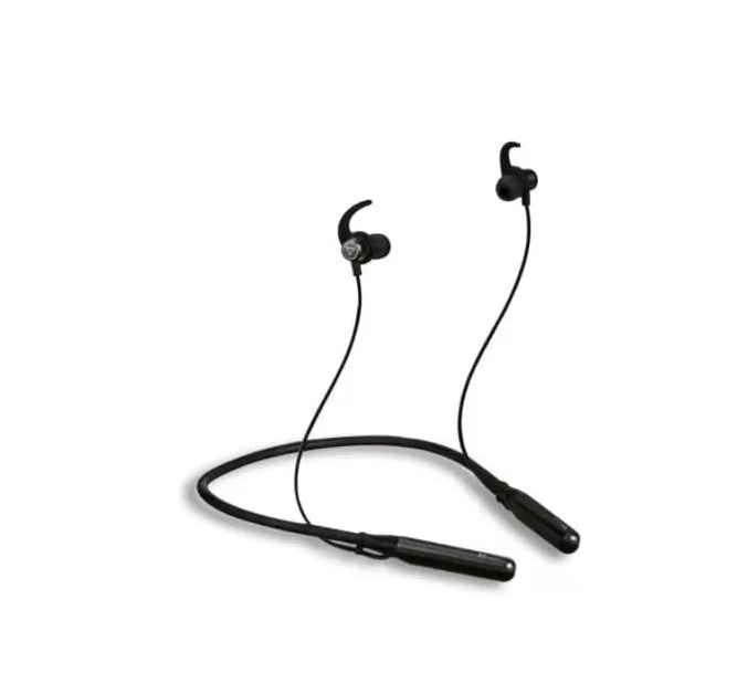 Syska he4500 Bluetooth Headset  (Black, In the Ear)