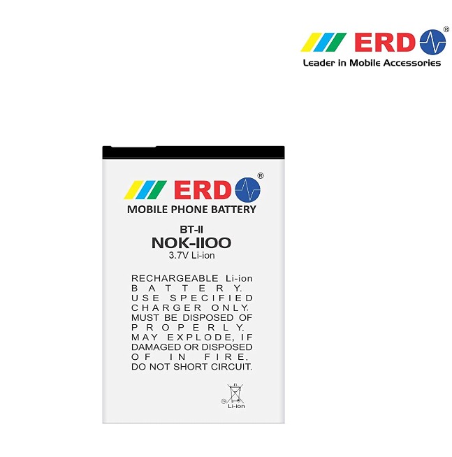 ERD BT-11 LI-ION Mobile Battery Compatible for Nokia 1100