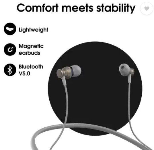 Candytech ELECTRO Bluetooth Headset  (Black, True Wireless)